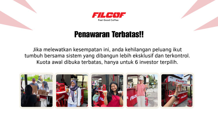 Kemitraan / Peluang Bisnis Kopi Kontainer Viral & Kopi Keliling Filcof
