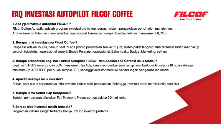 Kemitraan / Peluang Bisnis Kopi Kontainer Viral & Kopi Keliling Filcof