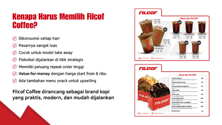 Kemitraan / Peluang Bisnis Kopi Kontainer Viral & Kopi Keliling Filcof