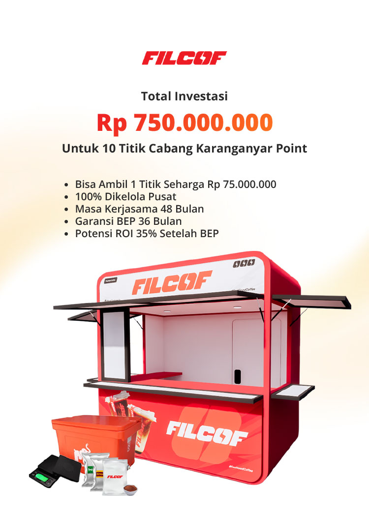 Kemitraan / Peluang Bisnis Kopi Kontainer Viral & Kopi Keliling Filcof Kemitraan / Peluang Bisnis Kopi Kontainer Viral & Kopi Keliling Filcof