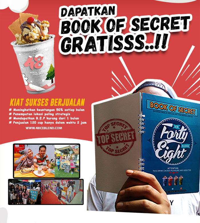 Franchise Peluang Usaha Forty Eight Ice Blend Book Of Secret