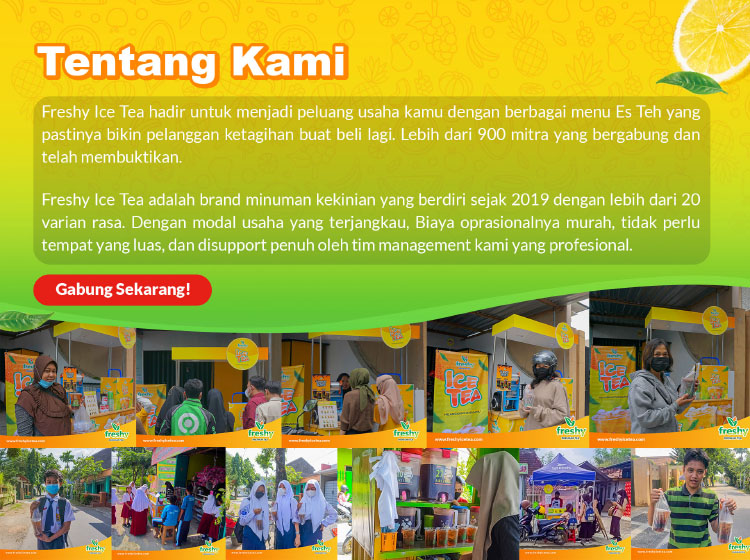 Franchise Peluang Usaha Minuman Teh Kekinian