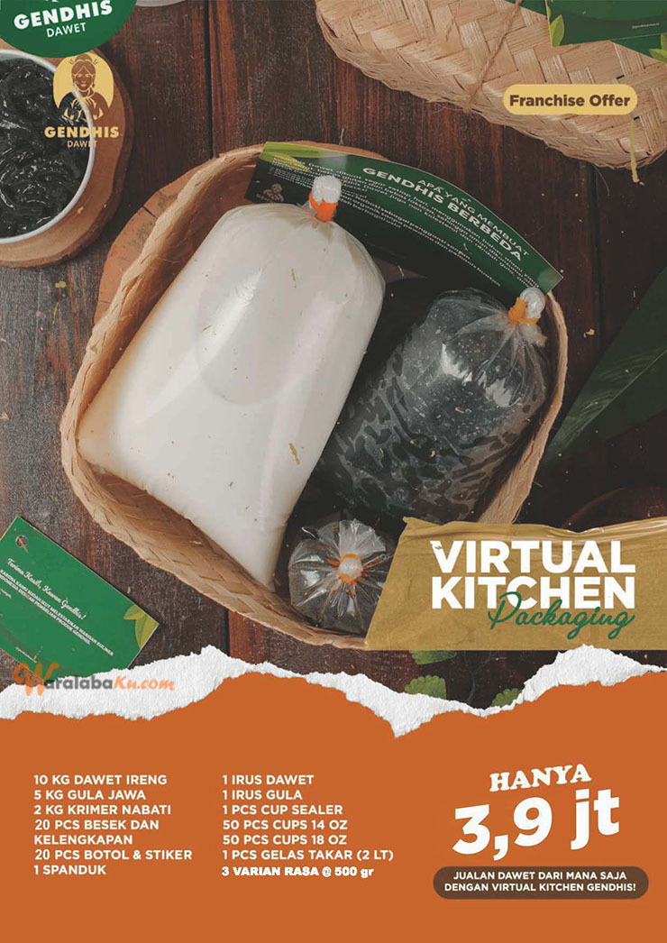 Franchise Peluang Usaha Minuman Tradisional | Gendhis Dawet