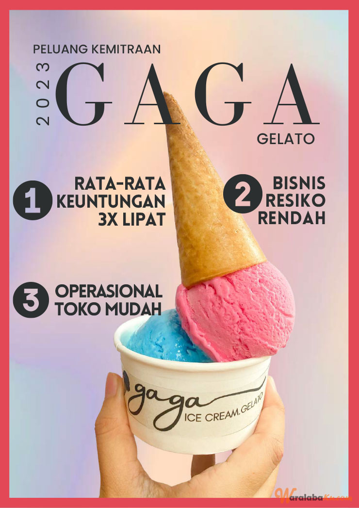 Kemitraan Peluang Bisnis Es Krim Gaga Gelato