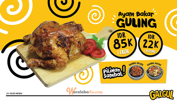 Peluang Usaha Bisnis Makanan Ayam Bakar Guling | GALGUL