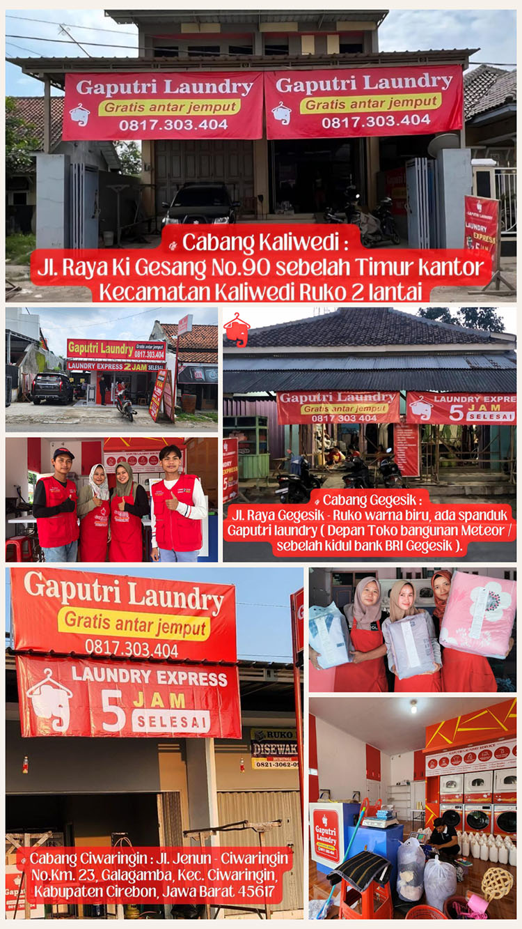 Kemitraan / Peluang Bisnis Laundry Kiloan Autopilot Gaputri Laundry
