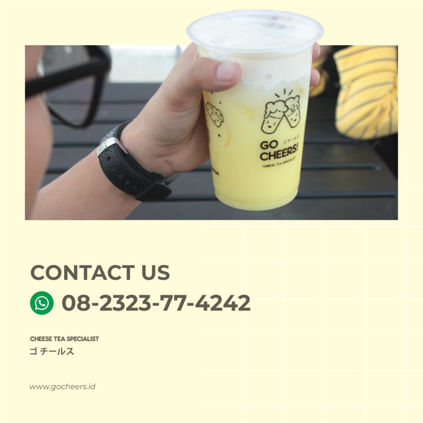 Franchise Peluang Usaha Go Cheers Tea