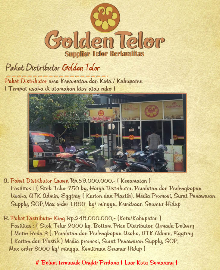 Franchise Peluang Usaha GOLDEN TELOR