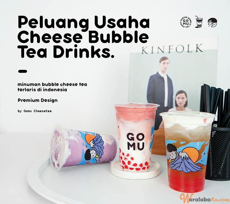 Franchise Gomu Cheese Tea ~ Peluang Bisnis Minuman Cheese Tea