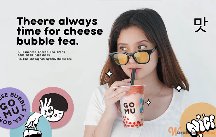 Franchise Gomu Cheese Tea ~ Peluang Bisnis Minuman Cheese Tea