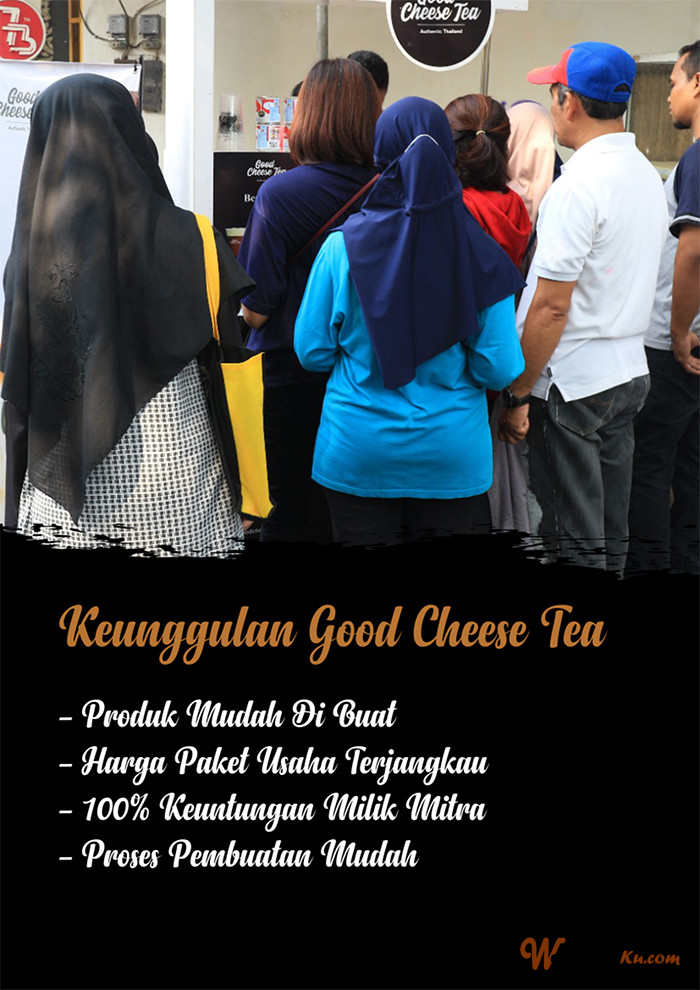 Franchise Peluang Usaha Minuman Teh Good cheese tea