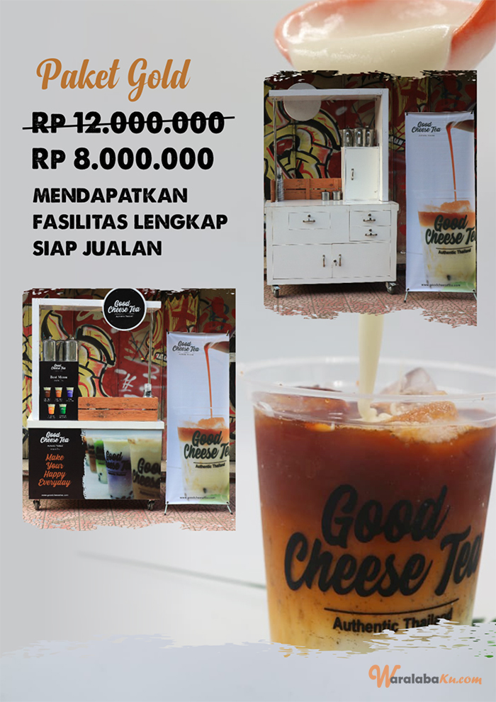 Franchise Peluang Usaha Minuman Teh Good cheese tea