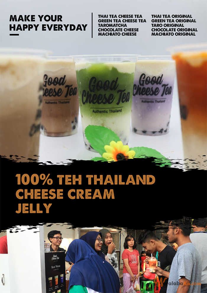 Franchise Peluang Usaha Minuman Teh Good cheese tea