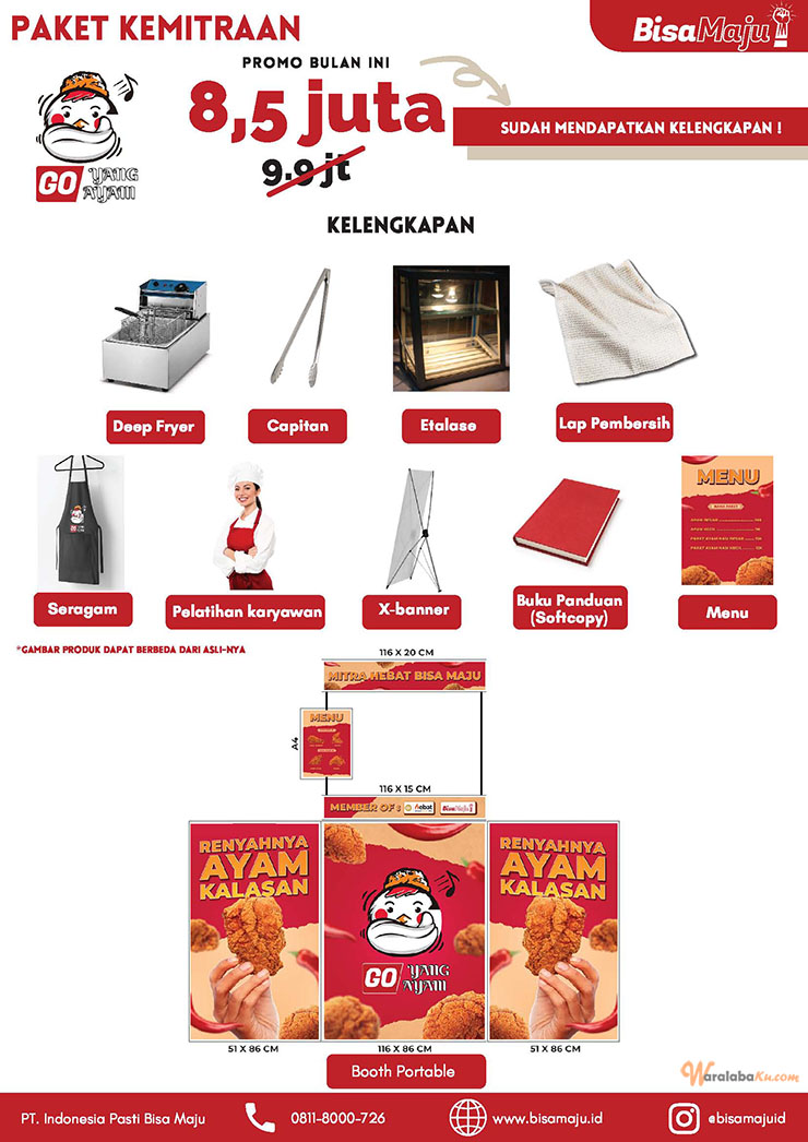 Franchise Peluang Usaha Fried Chicken | Go-Yang Ayam