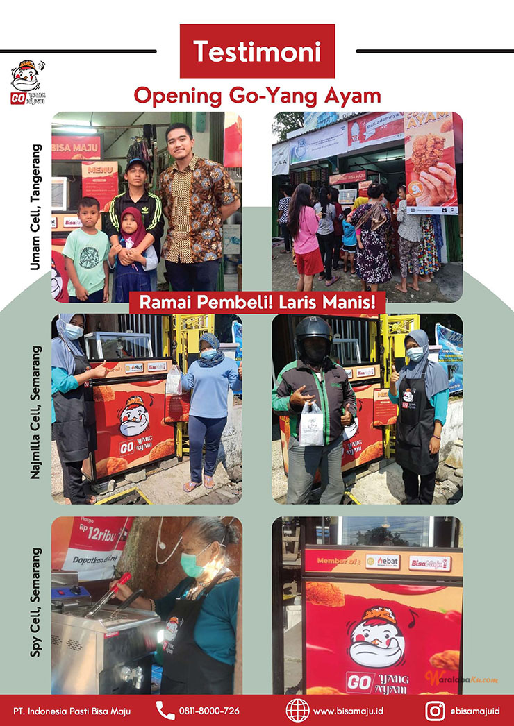 Franchise Peluang Usaha Fried Chicken | Go-Yang Ayam