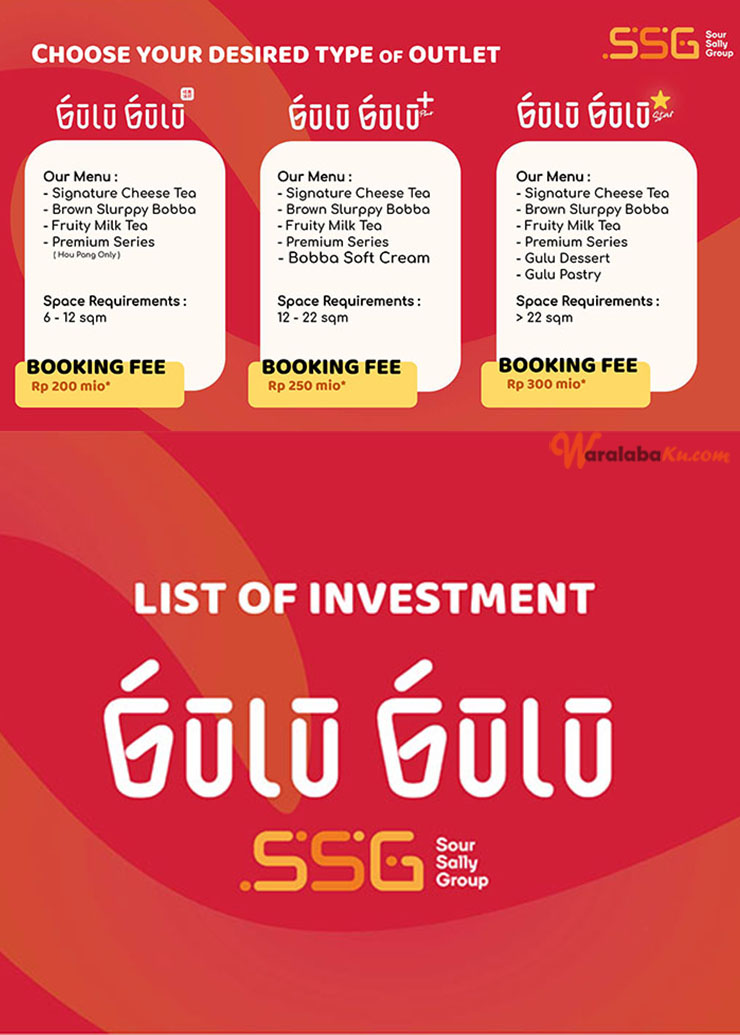 Franchise Peluang Usaha Minuman Cheese Tea Gulu Gulu Cheese Tea