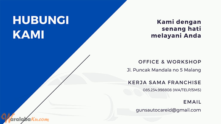 Franchise Peluang Usaha Perawatan Kendaraan | GUN'S CAR WASH EXPRESS & DETAILING