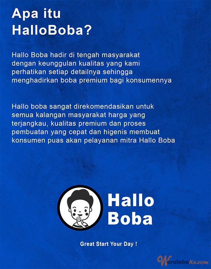 Franchise Peluang Usaha Minuman Boba - Hallo Boba