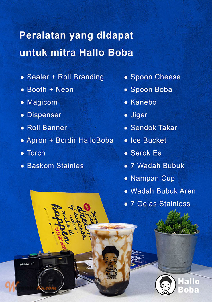 Franchise Peluang Usaha Minuman Boba - Hallo Boba