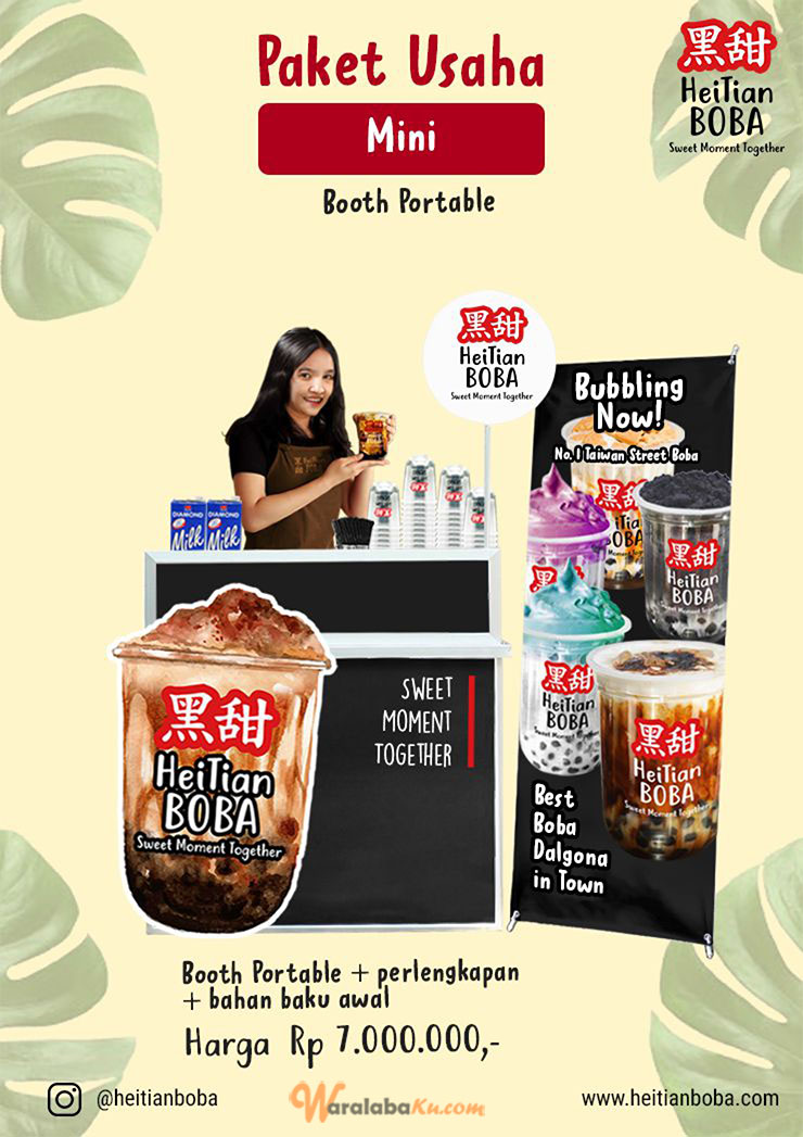 Peluang Bisnis Minuman Boba - Hei Tian Boba