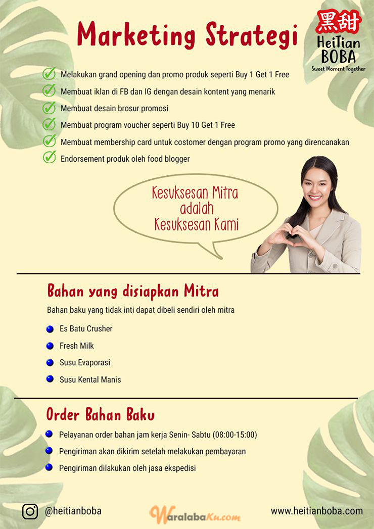 Peluang Bisnis Minuman Boba - Hei Tian Boba