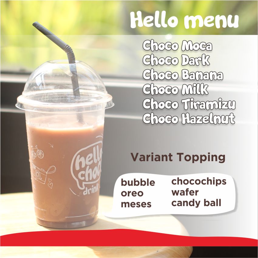 Franchise Peluang Usaha Hello Choco Drink