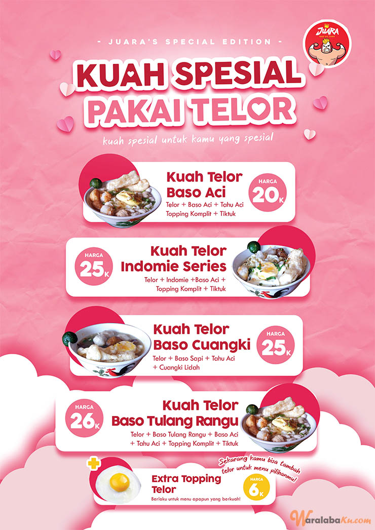 Peluang Bisnis Makanan BAKSO - BASO ACI JUARA