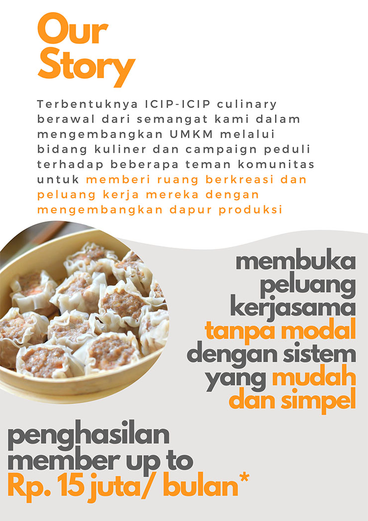 Franchise Peluang Usaha Makanan ICIP ICIP Dimsum