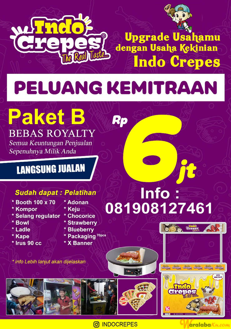 Peluang Usaha Makanan Kekinian  - Indocrepes