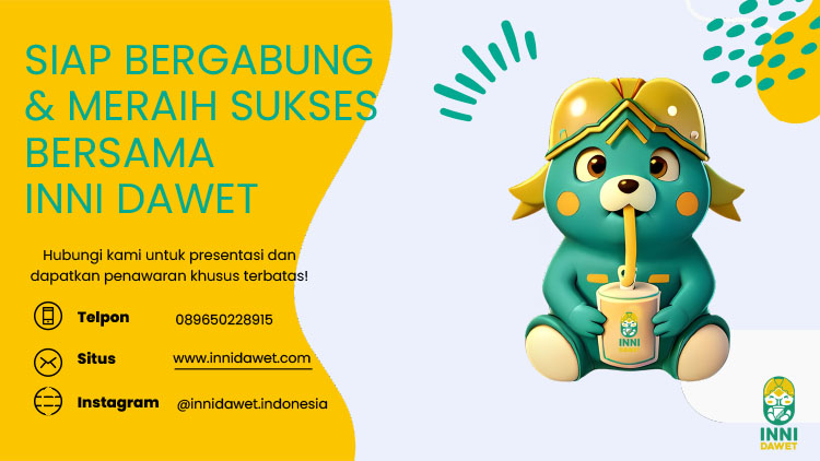 Kemitraan / Peluang Bisnis Minuman Tradisional Kekinian Premium Inni Dawet