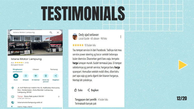 Kemitraan / Peluang Bisnis Bengkel Mobil Istana Jaya Makmur / Istana Motor Lampung Kemitraan / Peluang Bisnis Bengkel Mobil Istana Jaya Makmur / Istana Motor Lampung