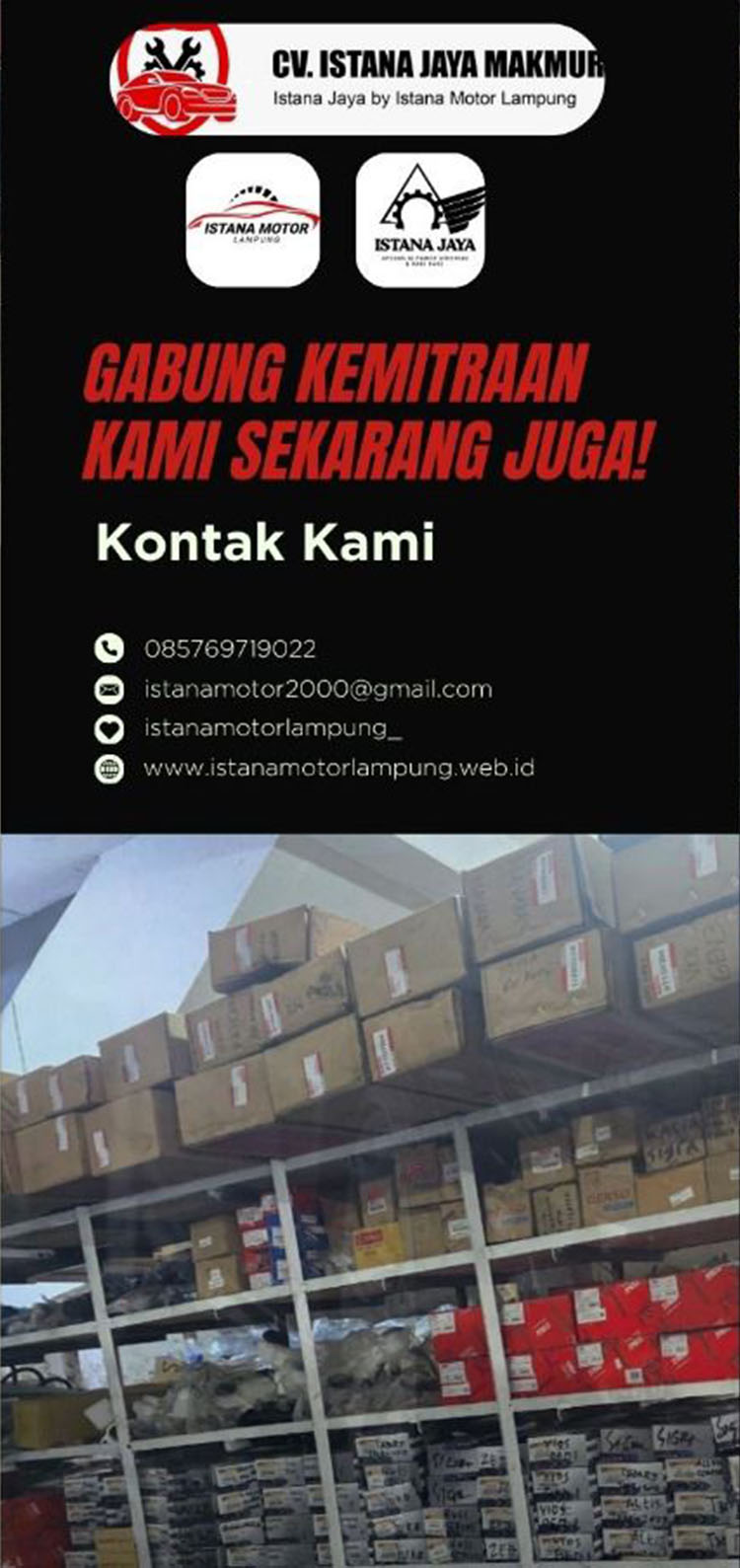 Kemitraan / Peluang Bisnis Bengkel Mobil Istana Jaya Makmur / Istana Motor Lampung Kemitraan / Peluang Bisnis Bengkel Mobil Istana Jaya Makmur / Istana Motor Lampung