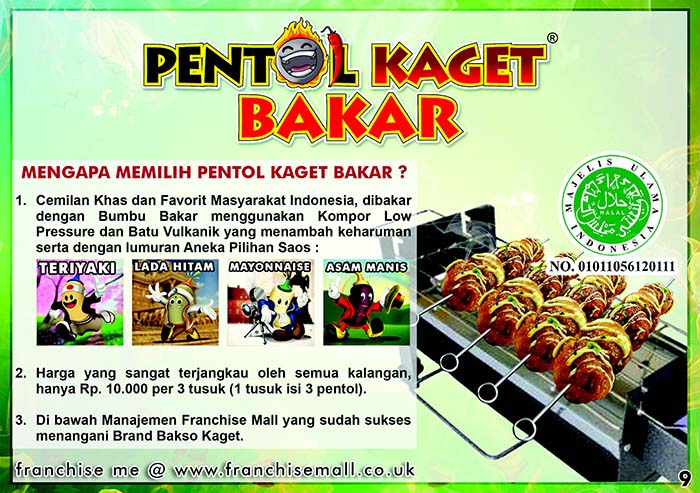 franchise peluang usaha Kingdom of Meatball - Bakso Kaget