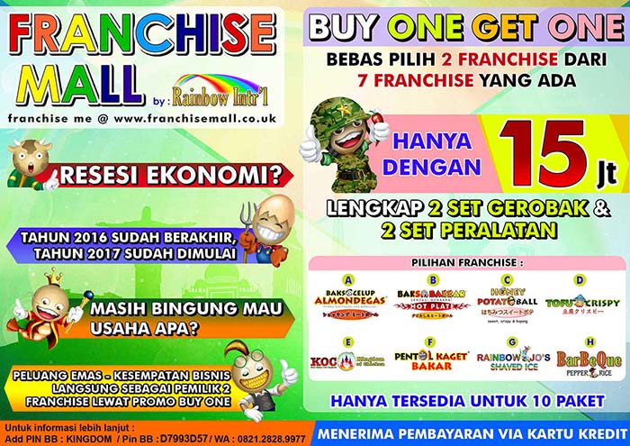 franchise peluang usaha Kingdom of Meatball - Bakso Kaget