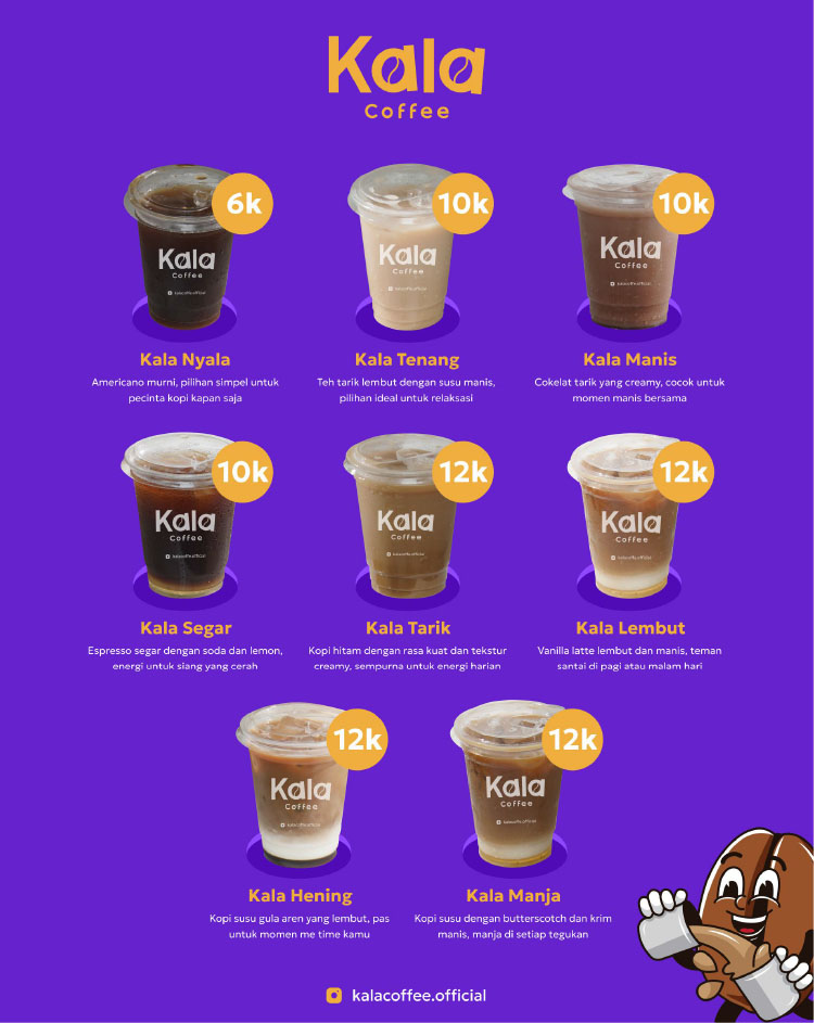 Kemitraan Peluang Bisnis Kopi Keliling Gerobak Sepeda Listrik Kala Coffee
