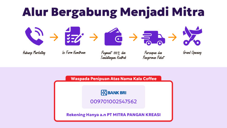 Kemitraan Peluang Bisnis Kopi Keliling Gerobak Sepeda Listrik Kala Coffee