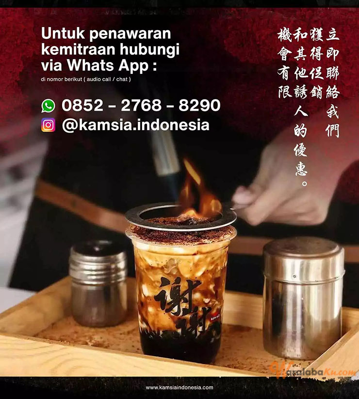 Franchise Peluang Bisnis Minuman Boba - Kamsia Boba