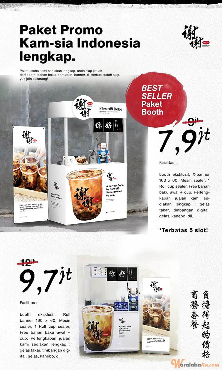 Franchise Kamsia Boba Peluang Bisnis Minuman Boba