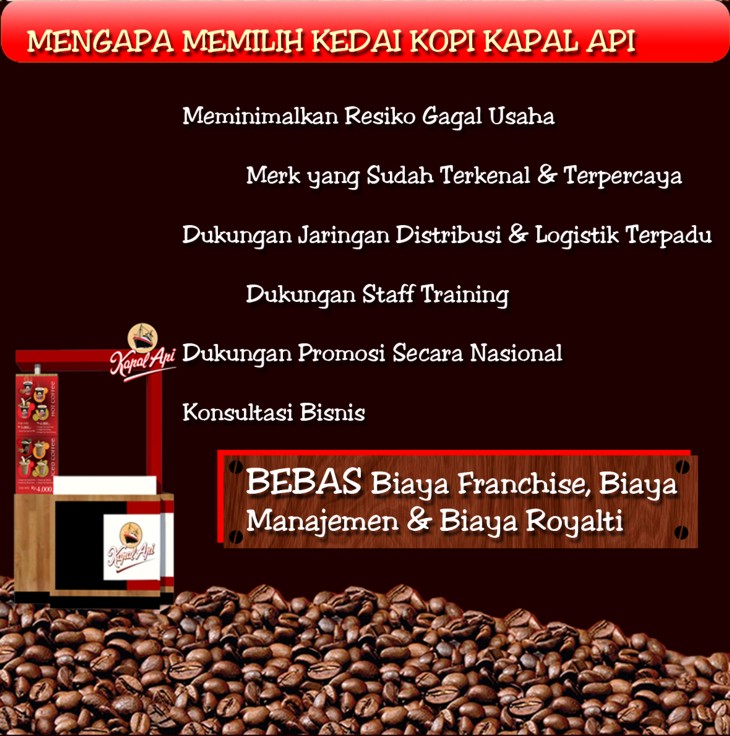 Franchise Kedai Kopi Kapal Api Bisnis Kopi  Peluang 