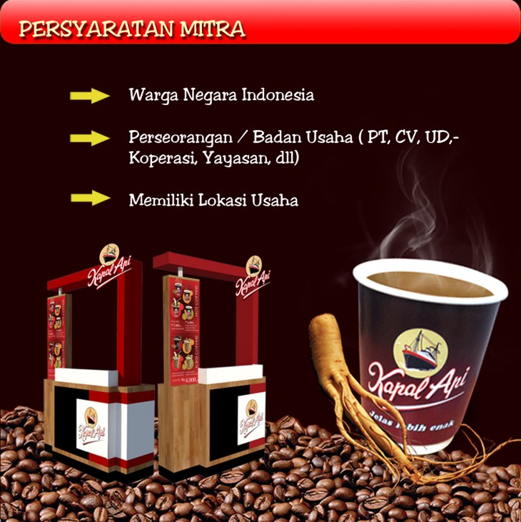 Franchise Kedai Kopi Kapal Api Bisnis Kopi Peluang 