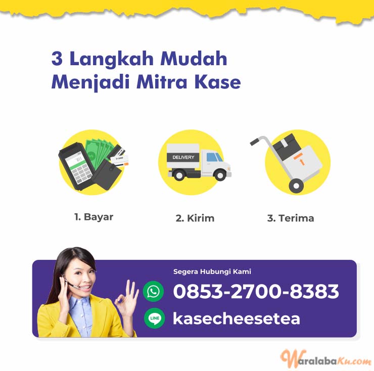 Franchise Peluang Usaha Minuman Teh - Kase Cheese Tea