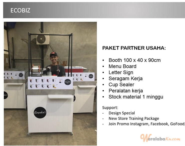 Franchise Kauaku Dandia ~ Peluang Bisnis Kopi Teh Boba