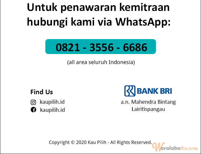 Franchise Kau Pilih ~ Peluang Bisnis Minuman Susu Kekinian