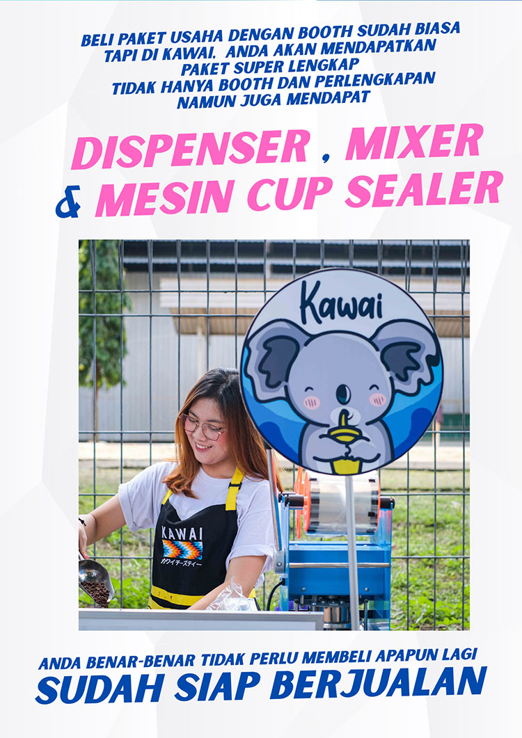 Kemitraan / Peluang Bisnis Minuman Teh Keju Taiwan Kawai Kemitraan / Peluang Bisnis Minuman Teh Keju Taiwan Kawai