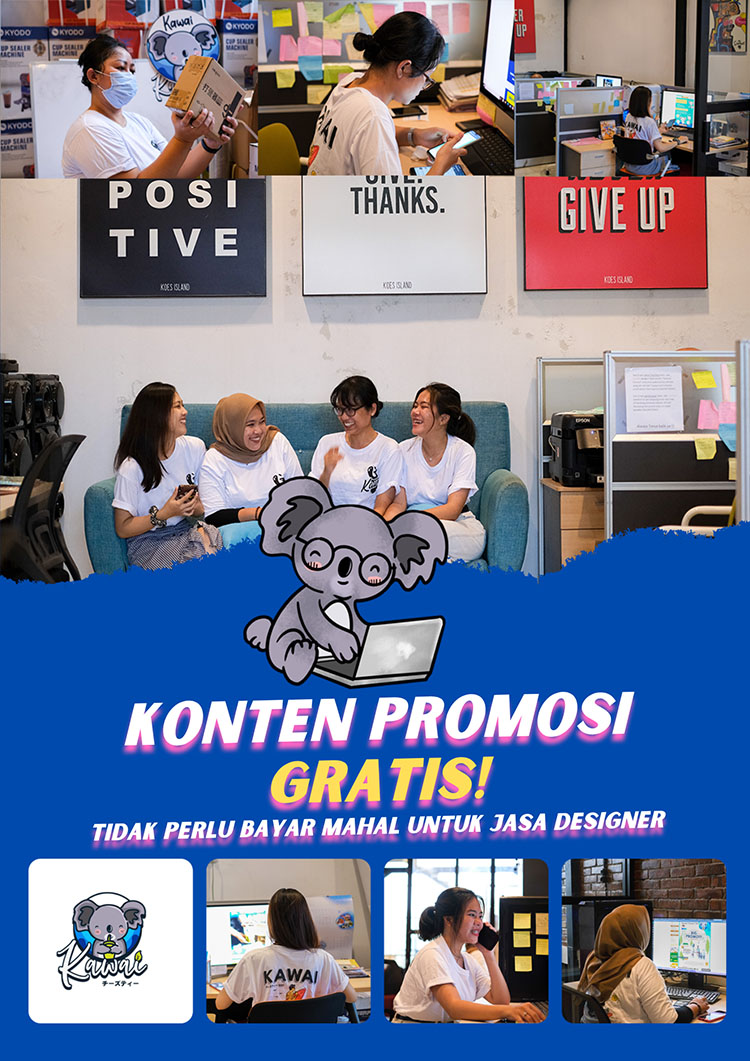 Kemitraan / Peluang Bisnis Minuman Teh Keju Taiwan Kawai Kemitraan / Peluang Bisnis Minuman Teh Keju Taiwan Kawai