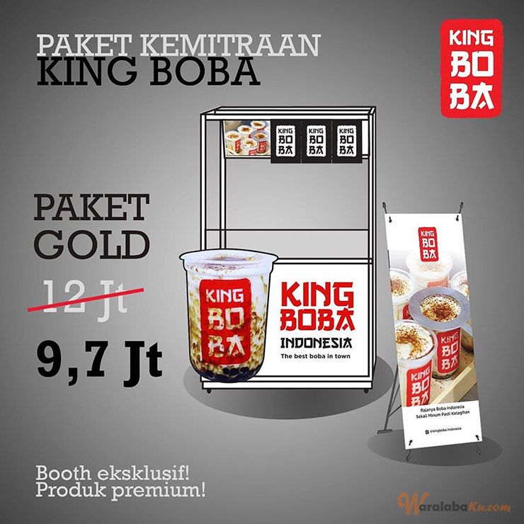 Franchise King Boba ~ Peluang Bisnis Minuman Brown Sugar Boba