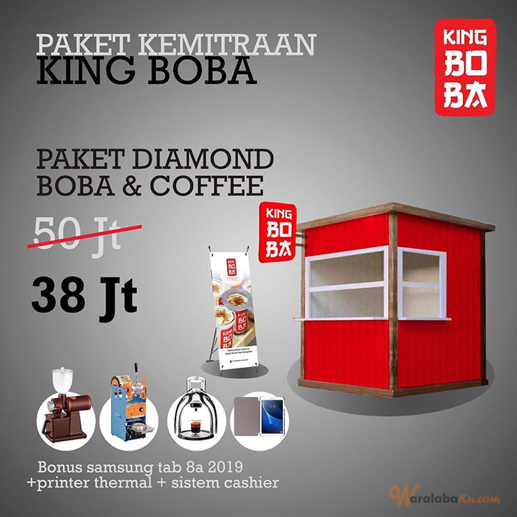 Franchise King Boba ~ Peluang Bisnis Minuman Brown Sugar Boba