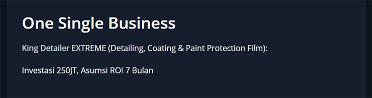 Franchise King Detailer ~ Peluang Bisnis Otomotif Paint Protection