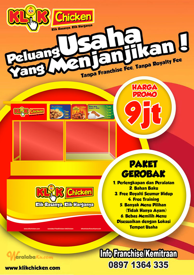 Peluang Usaha Bisnis Makanan Fast Food ~ Klik Chicken