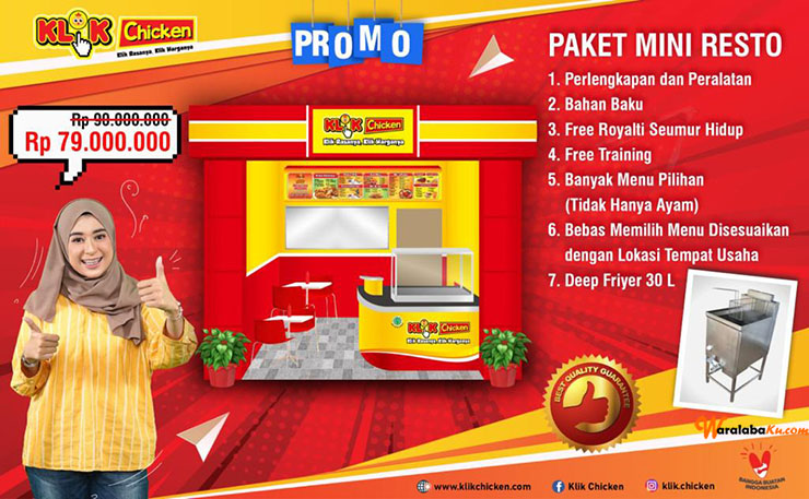 Peluang Usaha Bisnis Makanan Fast Food ~ Klik Chicken